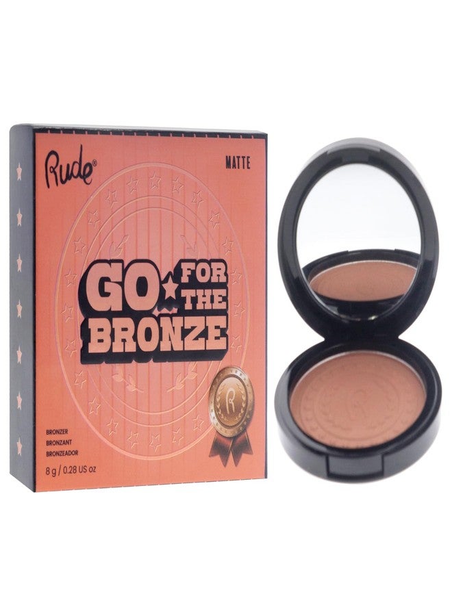 RUDE cosmetics Go for the Bronze - Third On The Podium by Rude Cosmetics for Women - 0.28 oz Bronzer - Image 3